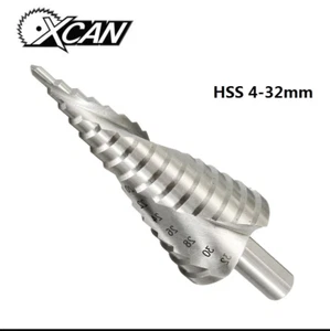 Xcan 1pcs 4-20 4-32mm Pagoda Drill Hexagon Screw Drill Core Drilling Tool HSS - Imagen 1 de 3