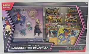 Pokémon Collezione Premium Garchomp ex di Camilla Italiano Preordine - Nuovo - Imagen 1 de 2