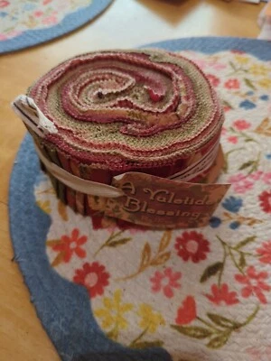 "A Yuletide Blessing" Jelly Roll By Fig Tree (42-2.5" Strips, Moda) - Image 1 of 4