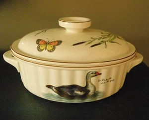 CASSERUOLA COPERTA VINTAGE VILLEROY BOCH PARADISO / MAI USATA - Foto 1 di 12