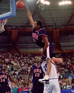 Vince Carter US Olympic Basketball Team Dunk 8X10 Hochglanz Foto Bild VC1 - Bild 1 von 1