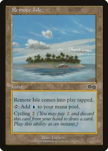 4x Remote Isle - LP - Urza's Saga  - SPARROW MAGIC mtg - Picture 1 of 1