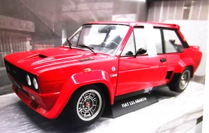 Fiat 131 Abarth Rally Stradale 1980 Gr.4 Street S1806002 Rosso Rosso Solido 1:18 - Foto 1 di 6
