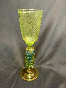 Chuck Vannatta Hand Blown Champagne Stem - Picture 1 of 5