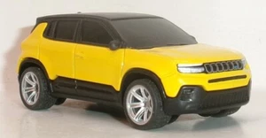 LOOSE 2024 MATCHBOX 1:64 YELLOW 2023 JEEP AVENGER WHEEL SWAP REAL RIDERS - Picture 1 of 9