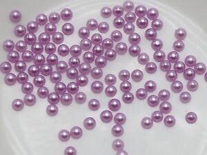 10000 Pcs Flatback Tiny Half Pearl Gem Bead 3mm Nail Art Tips Colour Choice