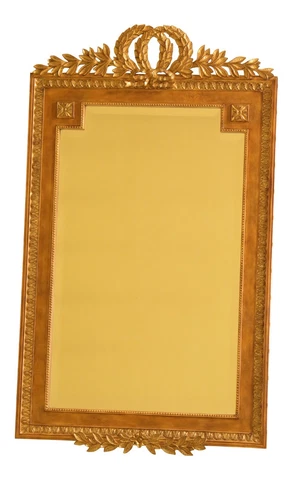 30610EC: LABARGE French Louis XV Style Decorator Beveled Mirror Cover