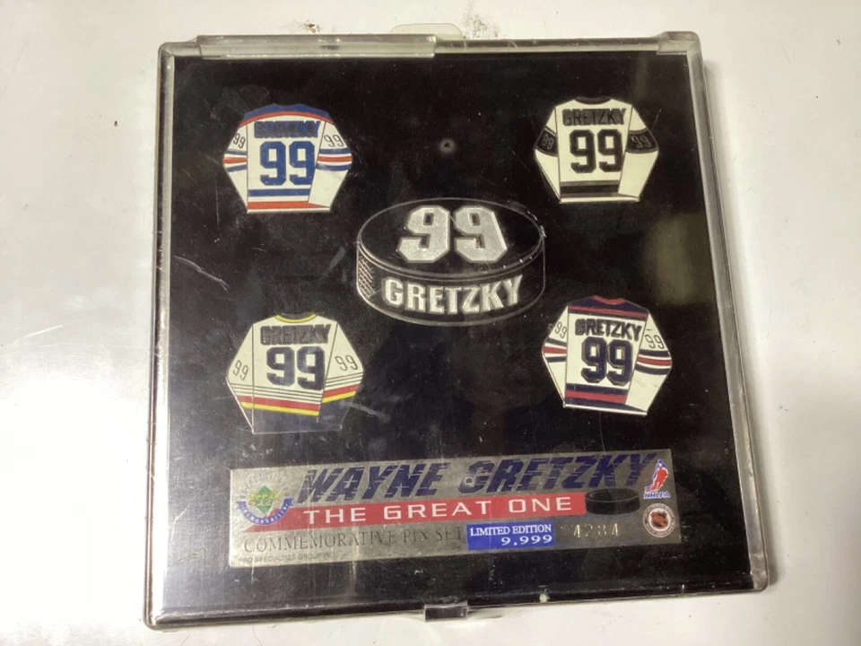 Wayne Gretzky Upper Deck The Great One Pin Set limited edition Foto 1 de 1