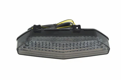 Luz trasera LED señal de giro ajuste 07-08 Ninja ZX6R 08-22 Concours 14 ahumado Foto 1 de 4