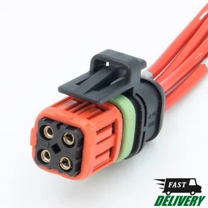 Conector eléctrico 4 pines. Mujer. Impermeable. 20003F - Imagen 1 de 5