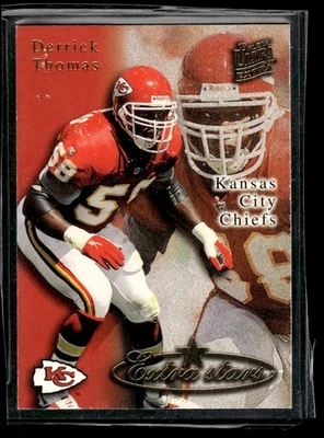 1995 Fleer Ultra Extra Stars Derrick Thomas Kansas City Chiefs #497 - Image 1 of 2