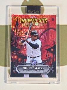 2025 Wild Card Haunted Hits Multi Sport Miguel Cabrera 1/1 🔥 - Bild 1 von 3