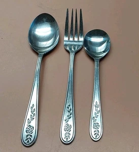 FLORAL MIST (Stanley Roberts) Stainless - Fork,Spoon,Coffee Spoon - Picture 1 of 3