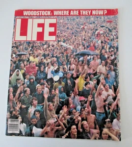 LIFE Magazine August 1989 20th Anniversary Special Woodstock Vintage AZB - Picture 1 of 12