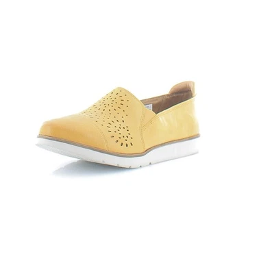 Sapato Feminino Cobb Hill Laci Gore Amarelo Tamanho 11 M Casual - Imagem 1 de 4