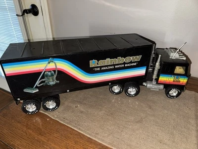 Nylint 18-wheeler 345-Z Rainbow Vacuum Cleaner Semi-Truck  HUGE - Image 1 of 4