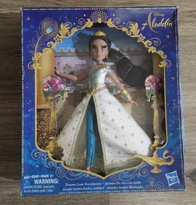 Disney Princess Dreams Come True Aladdin Jasmine Deluxe Fashion Doll Hasbro - Foto 1 di 4