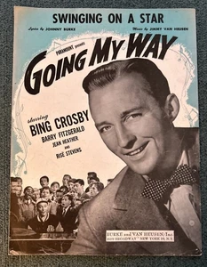 BING CROSBY🎶Swinging On A Star🎶aus dem Film Going My Way von 1944. - Bild 1 von 3