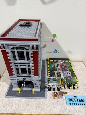 LEGO Cazafantasmas Cuartel General de Bomberos 75827 - Con Instrucciones y Minifiguras Foto 1 de 4