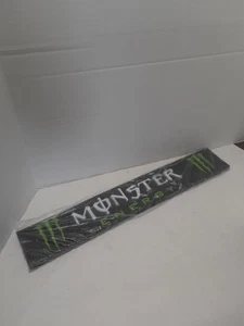 Monster Energy Drink Bar Spill Mat 21x3 pulgadas nuevo sellado - Imagen 1 de 3