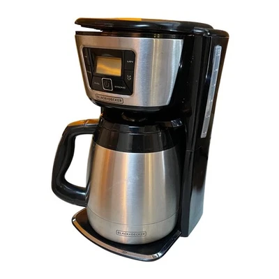 Black Decker 12 Cup Thermal Carafe Coffee Maker Programmable Auto Brew CM2035B - Image 1 of 4