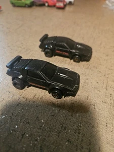Vintage 1982 Kidco Burnin' Key Cars Knight Rider 2000 KITT Lot 2 Hasselhoff - Picture 1 of 6