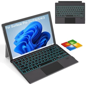 Microsoft Surface Pro 3 Keyboard -Type Cover for Microsoft Surface Pro 7 Plus... - Picture 1 of 8