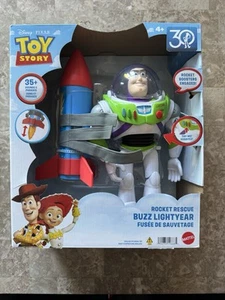 Mattel Disney & Pixar Toy Story Buzz Lightyear 12 Inch Rocket Launcher RARE New - Picture 1 of 5