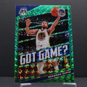 Stephen Curry -2019 Panini Mosaic Green - Got Game?  #9 - Picture 1 of 2