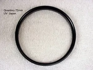 Vtg 72mm UV Filter w/ plastic case | Quantaray | Mint | $7.70 | - Picture 1 of 2