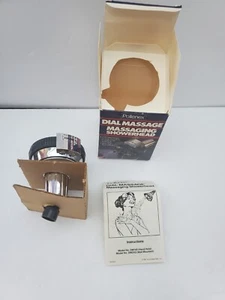 VTG 1987 Pollenex Dial Massage Massaging Shower head 4 Settings New Open Box USA - Picture 1 of 13