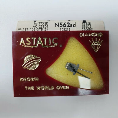 Astatic N562-sd Needle Stylus RCA 108215 M-77XSD AC-253DS W117;115 533SD 2906DS - Image 1 of 2