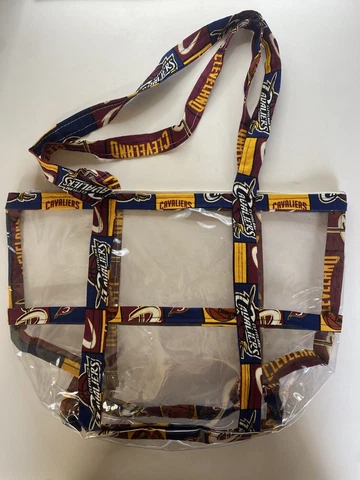 Cleveland Cavaliers NBA  Tote Bag Purse Clear See Through Stadium Bag Cover