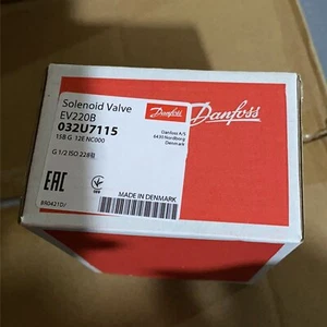 1PCS New Danfoss EV220B 032U7115 Solenoid Valve In Box - Picture 1 of 2