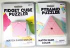 Puzzler pyramidal et puzzle cube fidget - correspond à chaque couleur