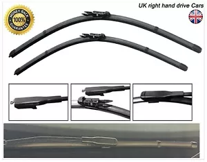 For BMW 5 Series 2004-2010 Brand New Front Windscreen Wiper Blades 24"22" - Picture 1 of 4