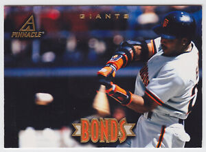 1997 New Pinnacle - Barry Bonds - #117 - San Francisco Giants - NrMt