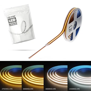 Tira LED Flex Stripe 24v cadena de luces tira cinta 5m blanco autoadhesivo cut - Imagen 1 de 18