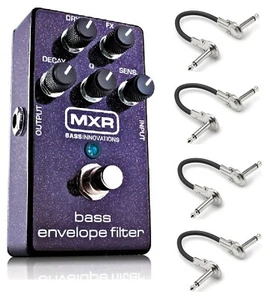 New MXR M82 Bass Envelope Filter Bass Guitar Effects Pedal Free Hosa Patches - Picture 1 of 2