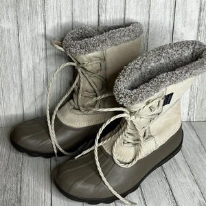 Botas de pato SPERRY 7,5 cuartos a prueba de agua para mujer # STS99765 gamuza cuero con cordones - Imagen 1 de 11