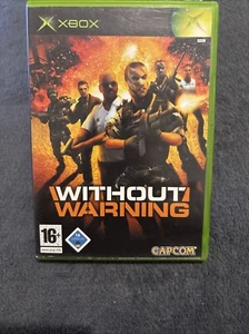 Without Warning complet Avec Notice sur Xbox Classic PAL - Imagen 1 de 3
