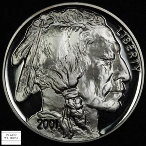 2001 P Proof American Buffalo Commemorative Silver Dollar $1 - Picture 1 of 3