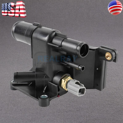 Brida de salida de agua de refrigerante + sensor para Mazda 3 6 5 CX-7 2006-2013 2,0 2,3 2,5 L Foto 1 de 4