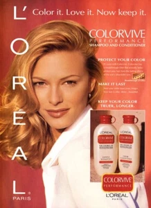 1995 champú colorvive cabello 1 página anuncio de revista - Imagen 1 de 1