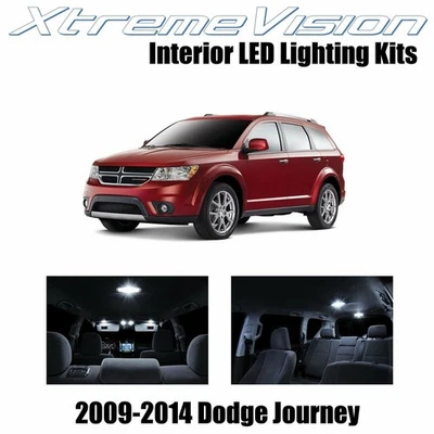 LED interior XtremeVision para Dodge Journey 2009-2014 (7 piezas) blanco puro Foto 1 de 4