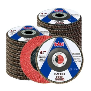 20 Pack Ceramic Flap Disc 40 Grit 4.5" x 7/8 Inch Sanding Disc Bevel Type #29... - Picture 1 of 6