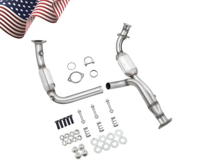 For Chevy Silverado 1500 1999-2006 Y Pipe Catalytic Converter EPA Approved OBDII Foto 1 de 4
