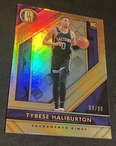 2020-21 Panini Chronicles Gold Standard Tyrese Haliburton #472 /99 (RC) - Picture 1 of 3