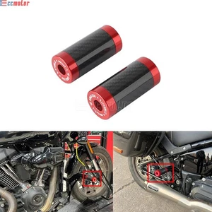 For Harley Softail Dyna Touring Glide Crash Bar Slider End Replacement Kit -Pair - Picture 1 of 7