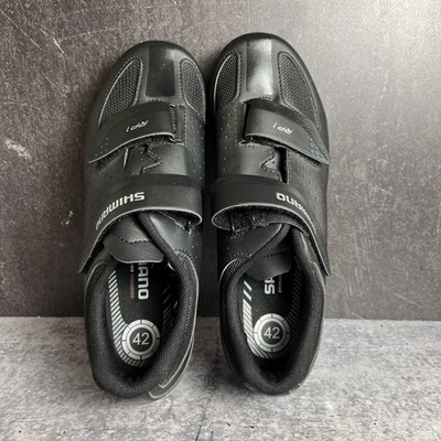 Shimano RP1 Bicicleta de Carretera Ciclismo Negro Zapatos Hombres 8.3 EE. UU. EUR 42 SH-RP100-S L Foto 1 de 4